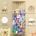 Jtksfcl Stuffed Animal Storage Wood Corner Plush Toys Holder with Star Pattern, Length Adjustable Hanging Stuffed