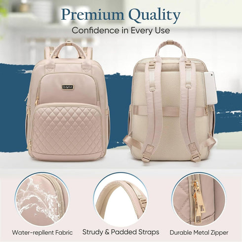 Backpack 2 30L-38L) Backpack Qualyphant Diaper Bag - Extra Large Diaper Bag for Kids Twins (Expandable - Cute Travel