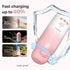 12 Portable Bottle Warmer for Travel, Dual Heating Modes for Breastmilk & Water, Portable Bottle Milk Warmer with Fast