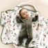 34 44 Inches, GRSSDER Baby Blankets Super Soft Jersey Knit Swaddle Blanket for Baby Girls and Boys, Double Layer