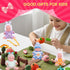 Vueos 4 7 Inch Playset 4 3+ Pcs Baby Doll with Adorable Clothes, Mini Reborn Baby Dolls Nursery Toys for Toddlers Girls