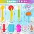 Set 31 Summer-Themed Dough Tools for Kids PCS Dough Play Tools with Animal Cutters, Ice Cream & Popsicle Molds, Dough