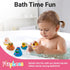 Assorted Mini Rubber Ducks in Bulk, 25 Pcs for Kids Baby Bath Shower Toys, Birthday Gifts