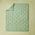 4 Set Set Set DuShow Green Piece Toddler Bedding for Boys Girls,Embroidery Microfiber Crib Bed Sheets Soft Boho