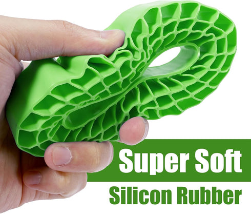 INJORA Silicone Rubber Inserts Foam for 106-108mm 1.9" Tires, Small Green