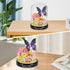 ZQJKLE Set, 582 Flower Butterfly Bouquet Building PCS Butterfly Flower Mini Brick Building Blocks Toys for Kids