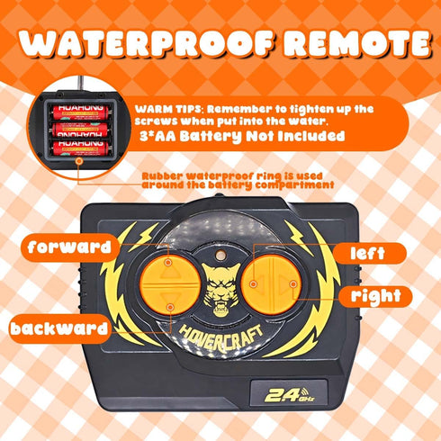 8-12 Summer Remote Control Boat for Kids with Inflatable Bumper Rechargeable Battery USB Charge rc Boat for Pool Kids