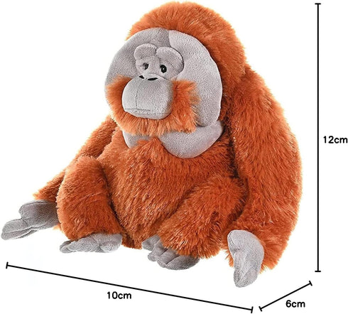 12 Inches Wild Republic Orangutan Plush, Stuffed Animal, Plush Toy, Gifts for Kids, Cuddlekins
