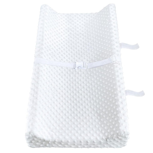 YENING 27" 16", Mini Baby Diaper Changing Pad for Dresser Top with Cover x Waterproof Lining Small Foam Contoured