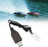 Briny River 2S 6.4V 600mA EL4.5-3P Life USB to Plug Batteries Charging Wire for Most Model Remote Control Cars Trucks