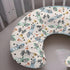 Nursing Pillow Cover for Boys Shower Gift, Stretchy Removable Breastfeeding Pillow Case, Soft Bottle Feeding Slipcover