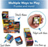 16-Piece, Six Large Piece Puzzles for Seniors with Dementia, Alzheimers, Parkinsons Engaging Activities for Elderly