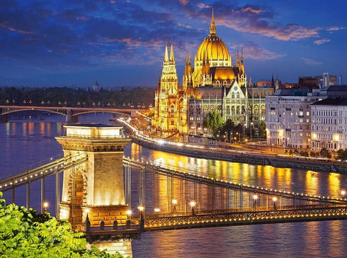 Castorland Budapest View at Dusk Puzzle, 2000 Piece