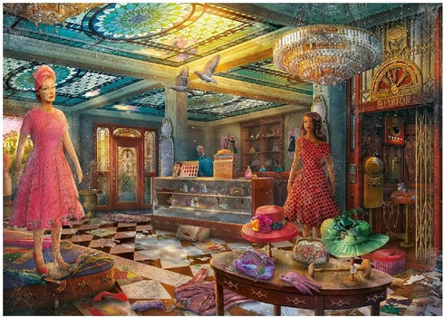 1000 12000418 Ravensburger Abandoned Series: Deserted Department Store Piece Jigsaw Puzzle for Adults - - Handcrafted