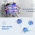 Flying Orb Ball Toys, 2023 Hover Ball, Hand Controlled Boomerang Galaxy iFly Spinner Ball, Mini Drone for Kids Blue