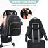 Backpack, LOVEVOOK Diaper Bag Quilted Baby Bag with Changing Pad & Pacifier Holder, Waterproof Travel Diaper Bags