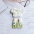 17cm Set 2 17cm Set Clothes for Lu bubu Dolls Accessories(No Doll), Cute Outfit Pieces Bib Pants for Doll Suit, Stylish