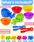Counting Animals Montessori Toys for 2-5 Years Old, Preschool Learning Activities, Educational Gifts for Kids
