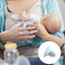 Tizuqe Compact Breast Pumps Flange Converter Versatile Breast Pumps Shield Adapter Easy to Use Silicone Breast Pumps