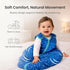 (18-36 Baby Deedee Sleeping Sack, Baby Wearable Blanket Sleeping Bag, Sleep Nest Tee, Infants and Toddlers, Lucky