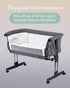 TotCare 3 Pack Bassinet Fitted Sheets Compatible with Mika Micky Bedside Sleeper Bassinet Mattress Pad - Buttery Soft