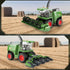 GoolRC Remote Control Tractor Farm Harvester, 1:24 Scale RC Truck with Spray/Light/Sound Effects, 2 Batteries