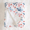 SqtmuHLuo Whale Baby Blanket for Boys Girls Sea Animal Jellyfish Ocean Creature Flannel