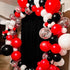 Red Black White Balloon Garland Arch Kit for Birthday Wedding Graduation Party Decorations