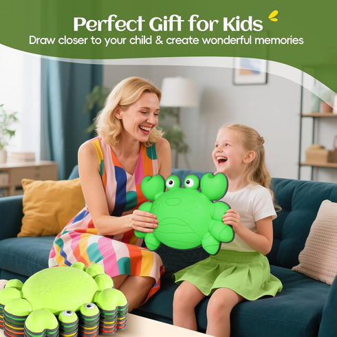 3 4 5 6 7+ TOPNEW Stepping Stones for Kids, Non-Slip Balance Stepping Stones for Promoting Children's Coordination