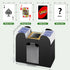 Automatic Card Shuffler for 1/2/4/6 Decks, Battery Operated Electric Shuffler for UNO, Casino Card Games, Home Use