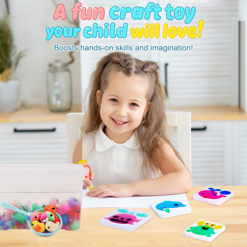 3 4 5 6 7 8 9 10 11 12 Teexpert Magic Water Elf Toy Kit Art and Crafts for Kids Girls Boys Ages - DIY Craft Toy