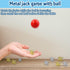 ZeeDix 90 Pcs Pick Up Sticks with 3 Sets Retro Metal Jacks Kit, Classic Fun Game Gift of Jacks for Kids