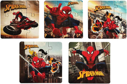 Spider Zigsaw Puzzle, Pack of 5, Total 45 Pieces