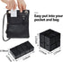 2 Packs Infinity Cube Toys, Mini Infinity Cube Desk Toy for Stress Relief, ADHD Desk Toy for Adults (Black, White)