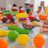 115-Piece Set, 3+ KidKraft Deluxe Tasty Treats Pretend Play Food Plastic Grocery and Pantry Items, Gift for Ages