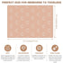 Geelin 3 Pcs PU Baby Diaper Changing Pad 20 x 28 Inches Foldable Portable Changing Mat Travel Waterproof Changing Pad Liner for Baby, Small Toddler, Newborns Seating Lie Bed Gifts Supplies
