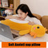 Somao Long Axolotl Plush Pillow, Cute Stuffed Animal Body Plush Toy for Girls Boys (100cm/39.3inch, Pink)