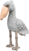 ZHONGXIN MADE Large Shoebill Plush Toy - Lifelike 18.5inch Stork Stuffed Animal, Cute Grey