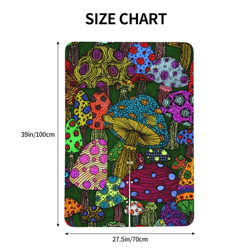 Hcpwzrf Mushrooms Baby Car Seat Cover & Nursing Cover - Breathable Stretch Multi-Use Cover for Breastfeeding, Stroller