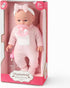 12'' Baby Doll in Gift Box, Toddler Baby Doll Set with Pacifier, Feeding Bottle, Blanket | Great Gift for 3+ Year Girls