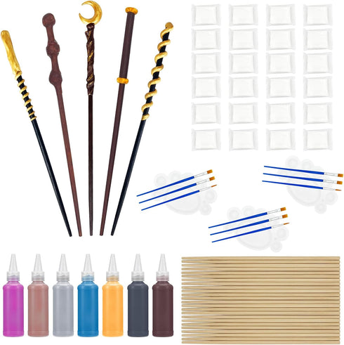 Maikoi Magic Wizard Wand Making Kit DIY Craft Set for Kids Adult
