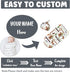 Kegono Set Personalized Cowboy Swaddle Blanket Boy Girl Newborn Essentials,Custom Baby Cowboy Swaddle Blanket and Hat