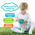 Montessori Pull String Toy - 100% Food Grade Silicone with Built-in Rattle Function (Spearmint)