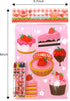 Set 12 48 TINYMILLS Strawberry Coloring Book with Coloring Books and Crayons Strawberry Birthday Party Supplies Favor