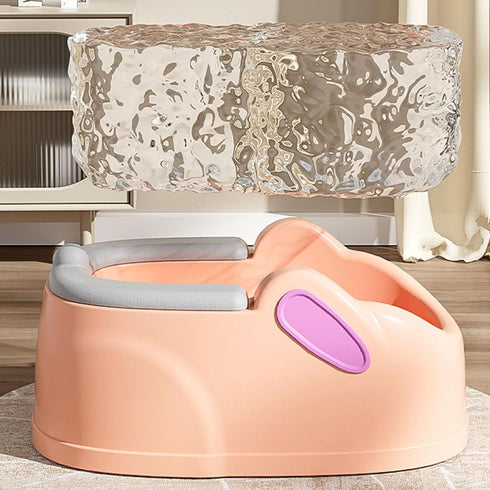 JTLB Ergonomic Baby Butt Washing Basin - Portable Lightweight PP PU Wash Seat for Newborns, Infants and Toddlers