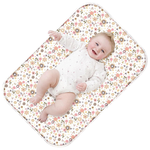 Baby Diaper Changing Pad 31.5" x 21.5" Extra Large Waterproof Absorbent Portable