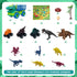 MindPal 19 1 3-5 5-7, Set 3 8 3 4 5 6 7 in Dinosaur Toys for Kids Dinosaur Truck for Toddlers with Pull Back Cars, Dino