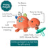 6-Inches, Mary Meyer WubbaNub Infant Pacifier, Pebblesaurus Dinosaur