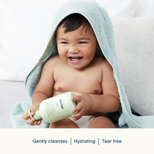 Pipette Set (3-Piece Set) Baby Bathtime Duo Baby Wash Tear-Free and Moisturize with Renewable Plant-Derived Squalane