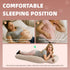 Swimming Inflatable Pregnancy Pillow, Pregnant Woman's Abdominal Hole Full Body Inflatable Bed Abdominal Mattress